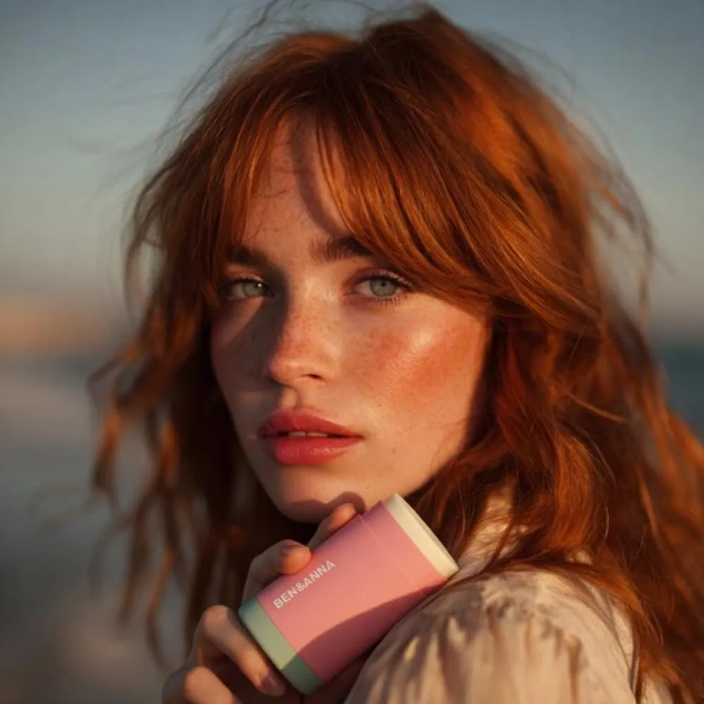 Ben & Anna Recarga de desodorizante em stick LOVE ME, 40 g