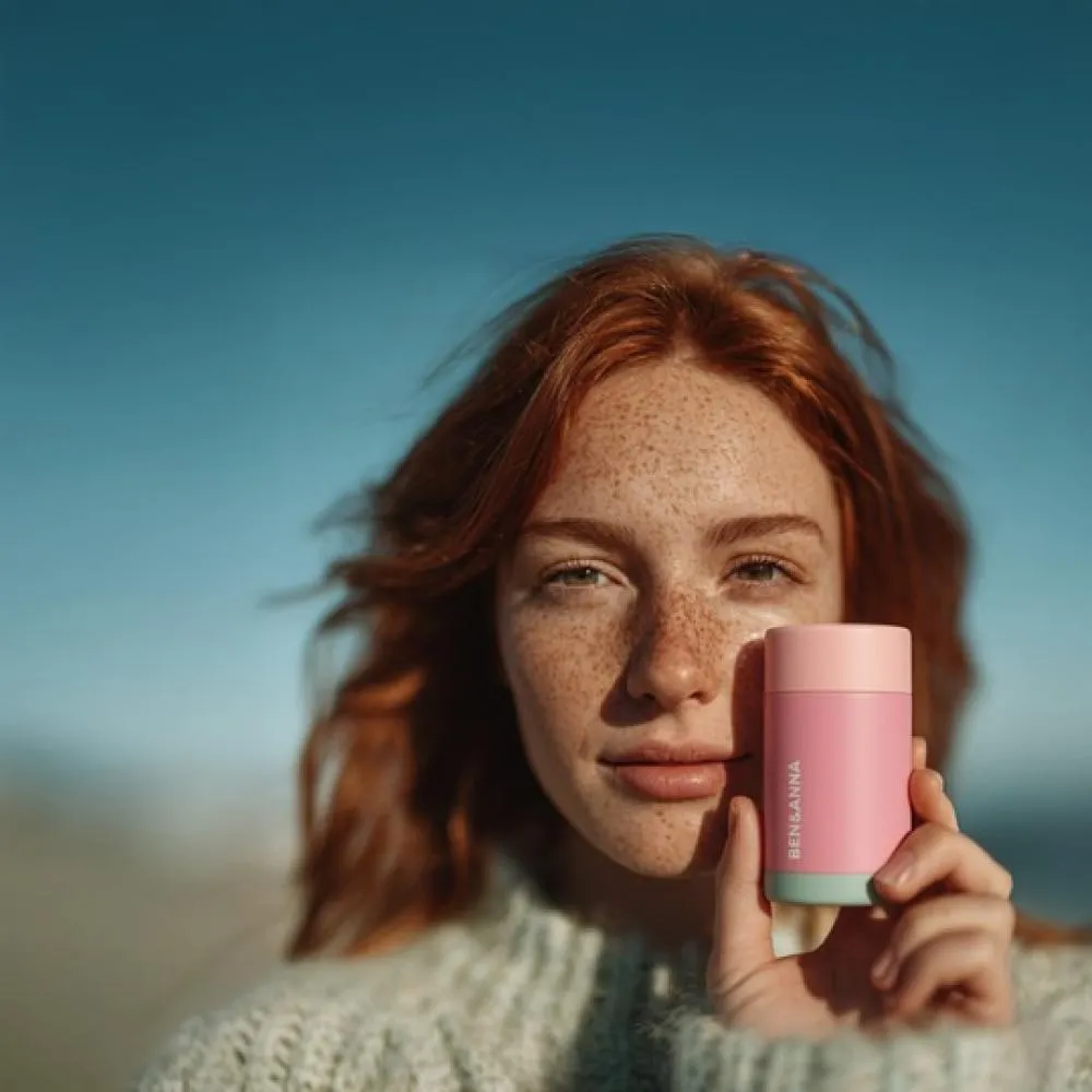 Ben & Anna Recarga de desodorizante em stick LOVE ME, 40 g