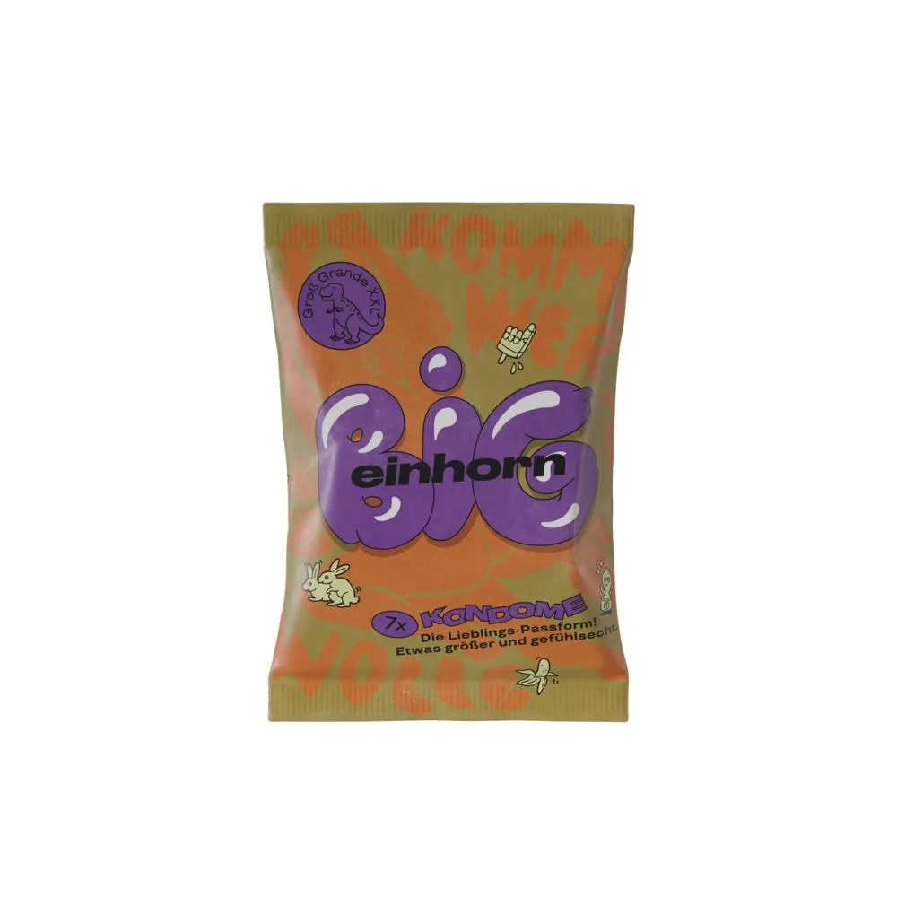 Einhorn Preservativos grandes Einhorn - 7 peças