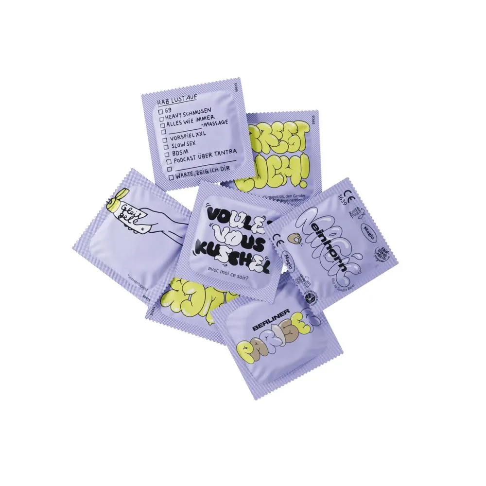 Einhorn Preservativos mágicos Einhorn - 7 peças