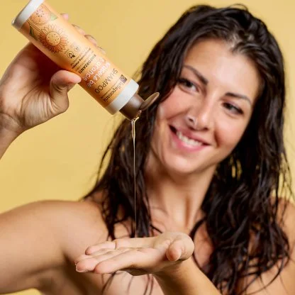 laSaponaria Champô com girassol e laranja-doce BIO 30 ml