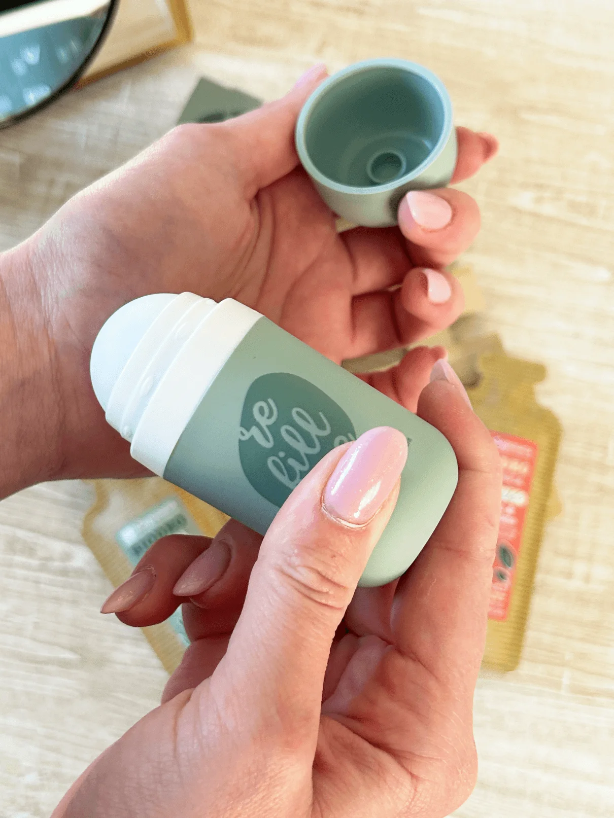 laSaponaria Aplicador para desodorizante roll-on - recarregável - solução sustentável