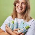 laSaponaria Espuma de higiene íntima com aciano & prebióticos BIO (100 ml) - adequada para crianças e para o período da menopausa