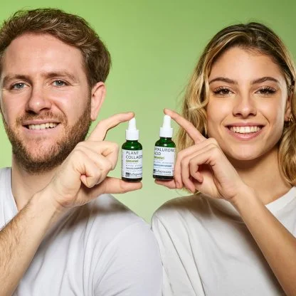 laSaponaria Sérum facial - Colagénio vegetal BIO (30 ml) - para uma pele mais lisa e firme