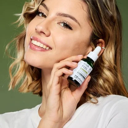 laSaponaria Peeling AHA facial BIO (30 ml) - adequado também para pele sensível
