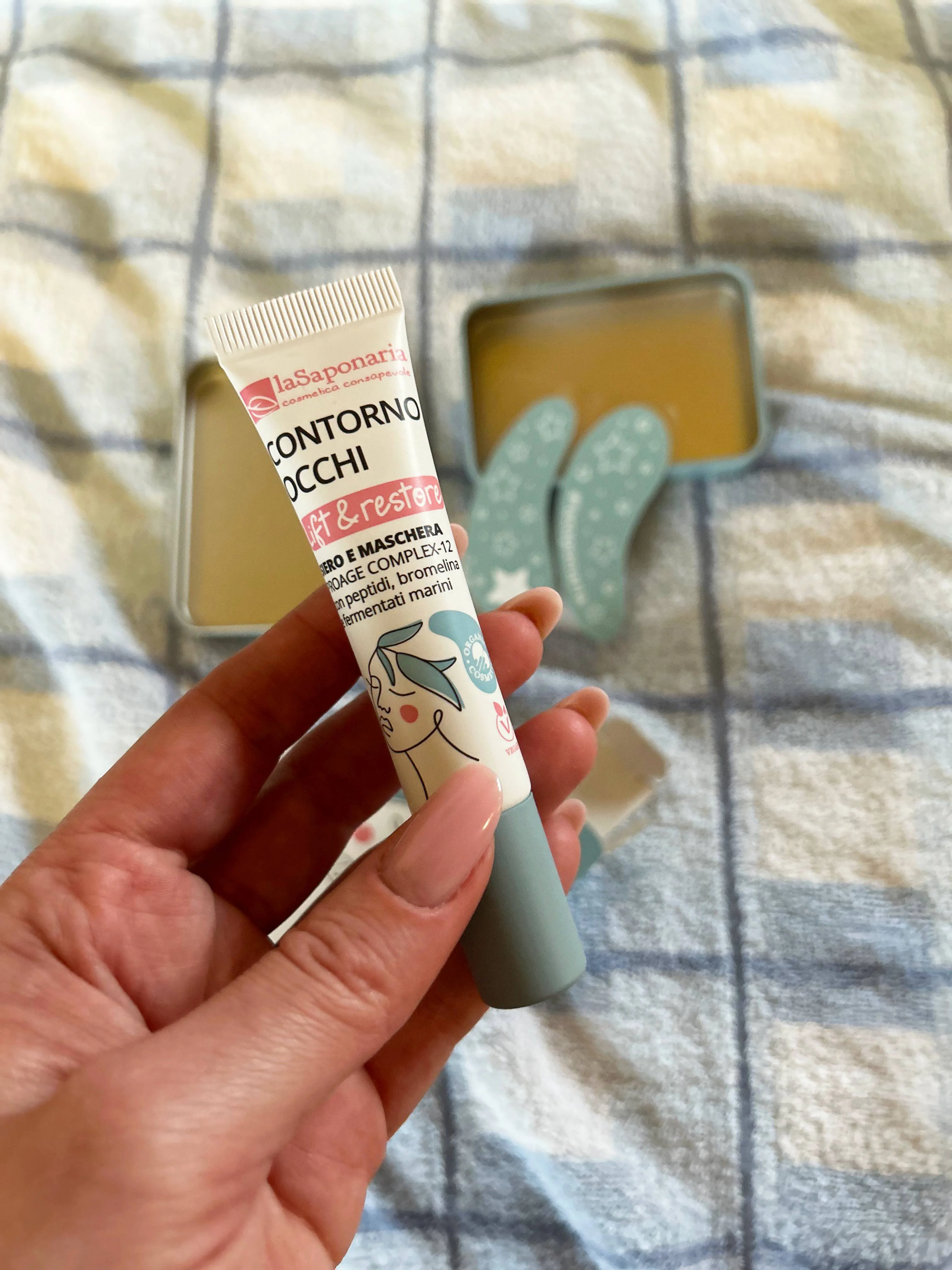 laSaponaria Sérum para o contorno dos olhos Lift & Restore BIO (15 ml) - aspeto fresco e firme