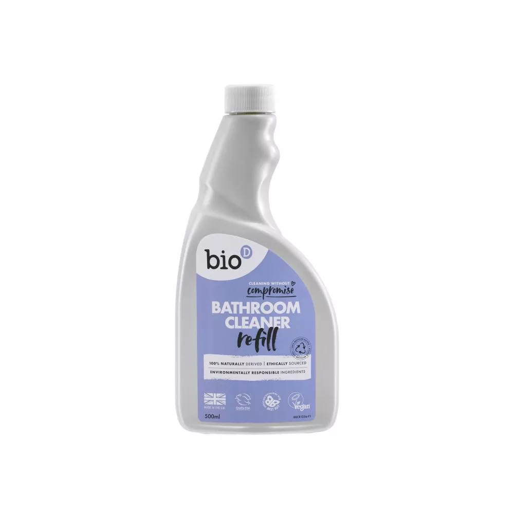 Bio-D Produto de limpeza para casa de banho - recarga (500 ml)