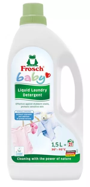Frosch Detergente para lavagem de roupa de bebé (ECO, 1500ml)
