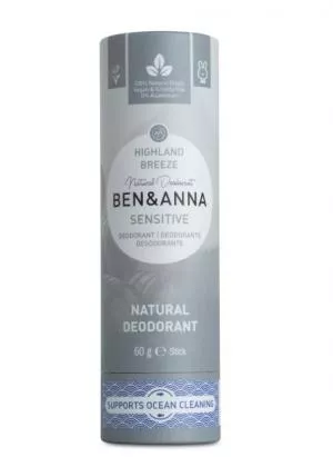 Ben & Anna Desodorizante sensível (60 g) - Mountain Breeze