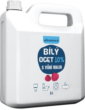 Allnature Vinagre branco 10% com aroma de framboesa 5000 ml