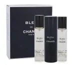 Chanel Bleu de Chanel EDT recarregável 20 ml + Refil EDT 2 x 20 ml M