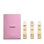 Chanel Chance EDT recarga 2 x 20 ml + EDT recarga com vaporizador 20 ml W