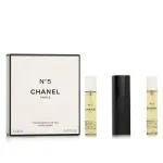 Chanel No 5 EDT recarregável 20 ml + Refil EDT 2 x 20 ml W