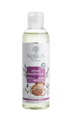 Nobilis Tilia Óleo de massagem para bebés Žofie 200 ml