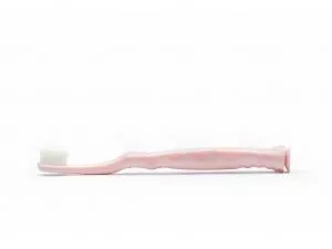 Nano-b Escova de dentes para crianças com prata - rosa