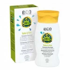 Eco Cosmetics Champô e gel de duche para bebés num BIO (200 ml)
