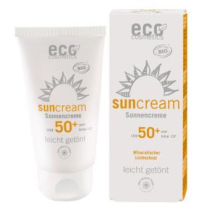 Protector solar SPF 50 BIO (75 ml) - ligeiramente tingido