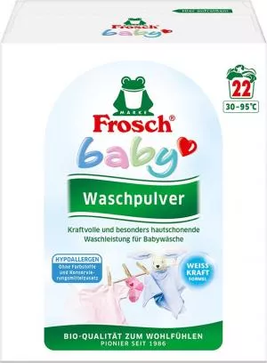 Frosch EKO Detergente em pó para roupa de bebé (1,215 kg)