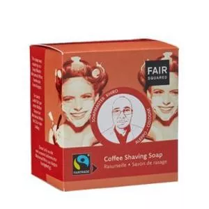 Fair Squared Sabonete de barbear de café sólido (2 x sachês de 80 g)