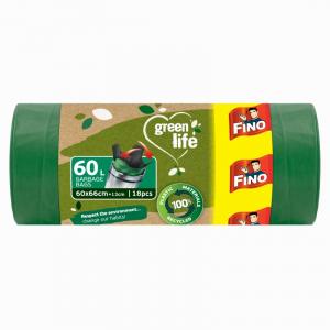 Sacos de lixo Green Life Easy pack 27 μm - 60 l (18 pcs)