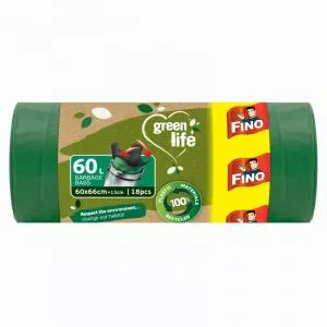 FINO Sacos de lixo Green Life Easy pack 27 μm - 60 l (18 pcs)