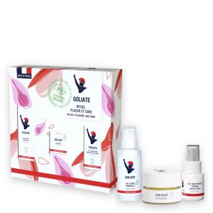 Conjunto erótico Care & Pleasure - Ritual Pleasure & Care BIO - lubrificante, gel orgásmico e bálsamo para a vulva