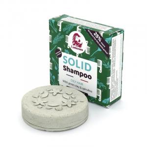 Champô sólido para cabelos oleosos com argila verde e spirulina (70 g)