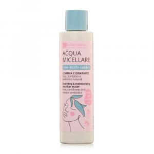 Água micelar hidratante com prebióticos (200 ml) - com rosa de Damasco e centáurea