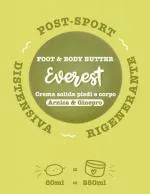 laSaponaria Everest Solid Foot and Body Butter (80 ml) - para uma sensação de alívio e pés leves