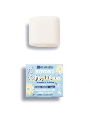 Desodorizante sólido Cotton Cloud BIO (40 g) - sem perfume e sem bicarbonato de sódio