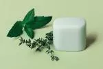 laSaponaria Desodorizante sólido Himalaya BIO (40 g) - com aroma fresco de árvore do chá e eucalipto