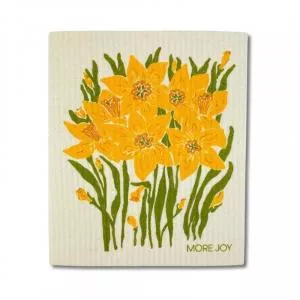 More Joy Pano universal lavável - Daffodils - 100% compostável