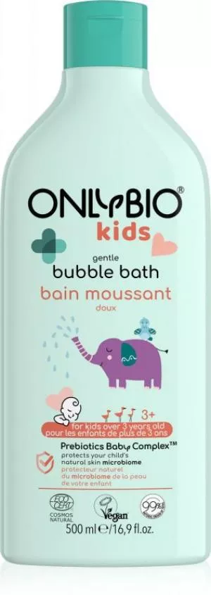 OnlyBio Espuma de banho suave para crianças a partir dos 3 anos (500 ml)