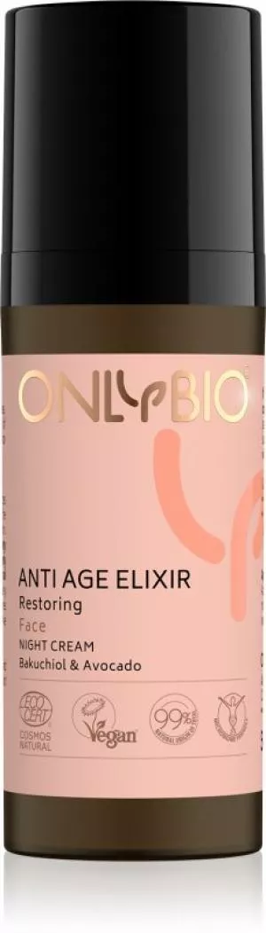 OnlyBio Creme Nocturno Anti-idade Elixir Renovador (50 ml)