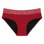 Pinke Welle Calcinha Menstrual Vermelha do Mar - Menstruação Pesada (XL)
