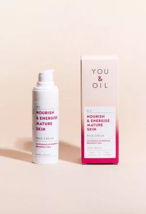 You & Oil Creme facial - energia e nutrição para pele madura