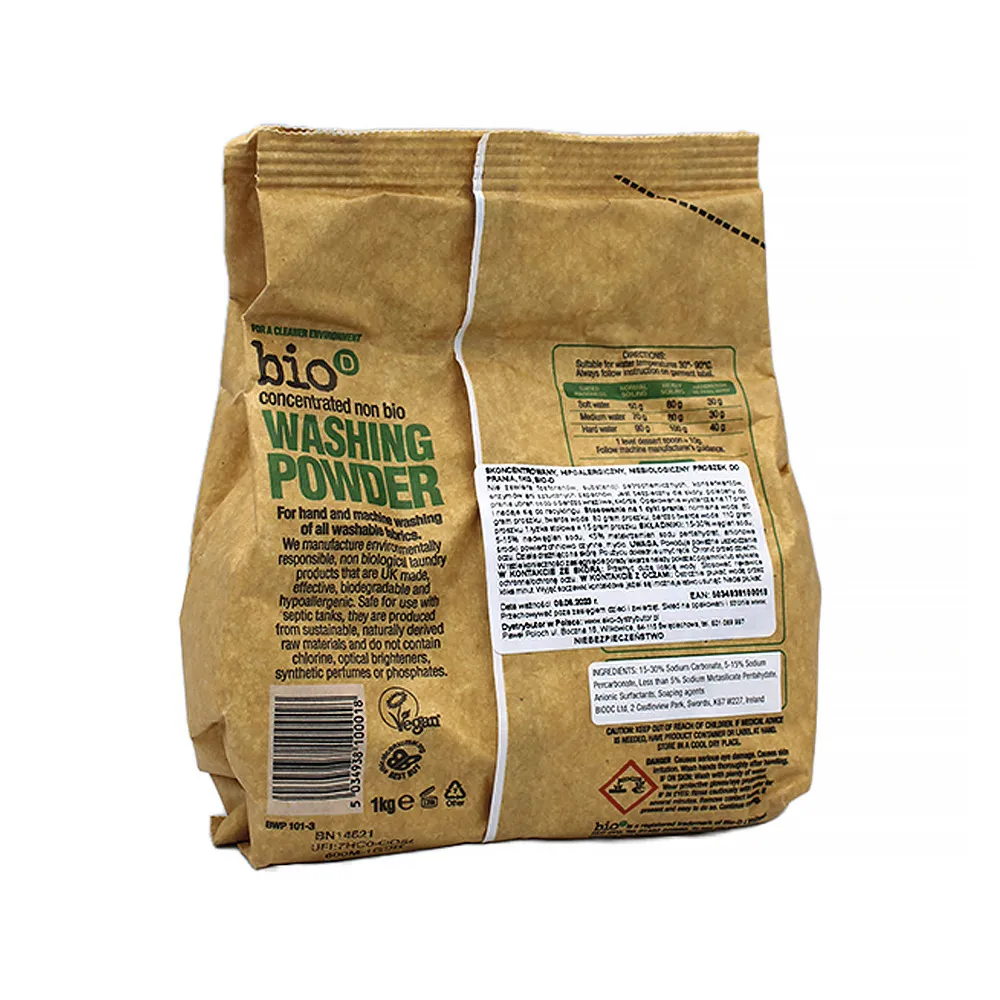 Bio-D Pó de lavagem hipoalergénico (1 kg)