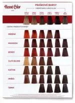 Henné Color Pó de tintura de cabelo 100g Bordeaux