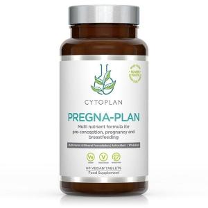 Cytoplan Pregna-Plan Multivitamin for pregnant and breastfeeding mothers, 60 comprimidos