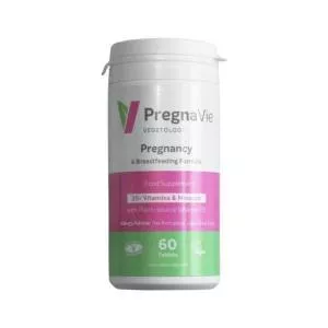 Vegetology Cuidados de Gravidez - Vitaminas e minerais para mulheres grávidas e em período de amamentação, 60 comprimidos