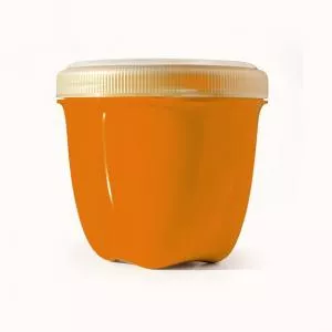 Preserve Caixa de lanche (240 ml) - laranja - feita de plástico 100% reciclado