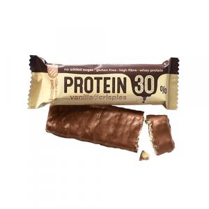 Protein 30% vanilla&crispies 50g