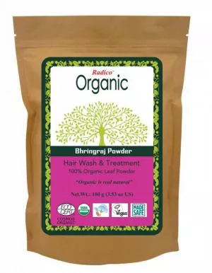 Radico Tratamento herbal BIO (100 g) - Bhringraj - para crescimento de cabelo