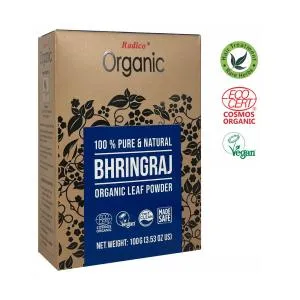 Radico Tratamento herbal BIO (100 g) - Bhringraj - para crescimento de cabelo