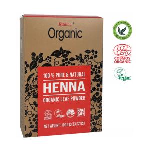 Henna BIO (100 g) - para a saúde, brilho e força