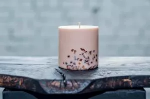 TL Candles Vela com perfume de flores e mel Mar Âmbar XL