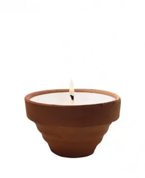 The Greatest Candle in the World Terracota de vela perfumada (75 g) - citronela