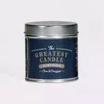 The Greatest Candle in the World Vela perfumada numa lata (200 g) - cravo-da-índia e canela