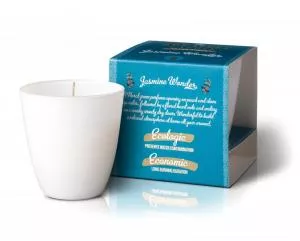 The Greatest Candle in the World Vela perfumada em vidro (130 g) - milagre do jasmim