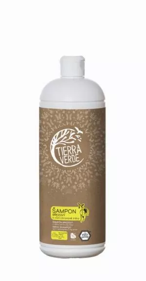 Tierra Verde Champô bétula para cabelos secos com capim-limão (1 l)